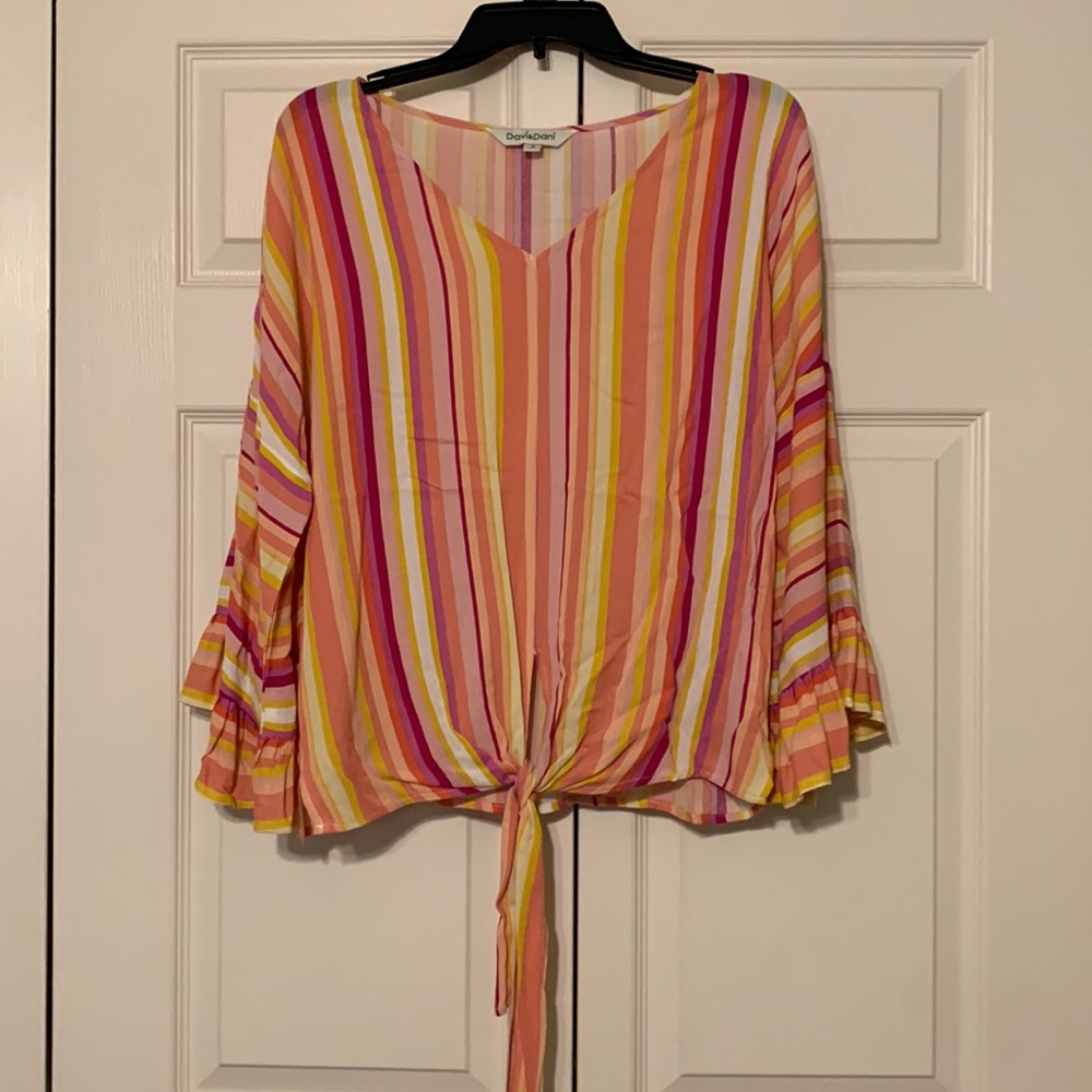 Multi-Color Flowy Blouse